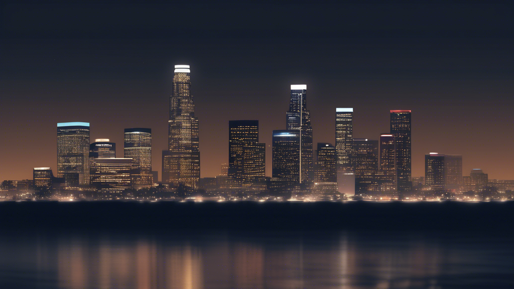 ## DALL-E Prompt Options for Current Time in Los Angeles:nnHere are a few options depending on the desired style:nn**Option 1 (Photorealistic):**nn> A photorealistic image of the Los Angeles skyline a