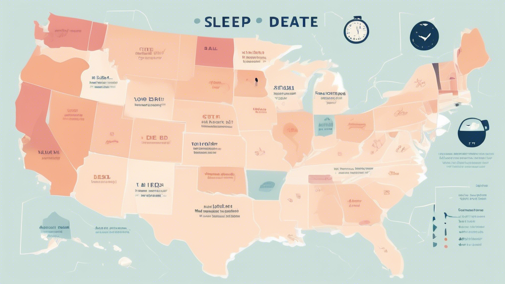 ## DALL-E Prompt Ideas for Sleep Debt in the US:nnHere are a few options depending on the direction you'd like to take:nn**Option 1 (Literal):**nn* A map of the United States where each state is shade